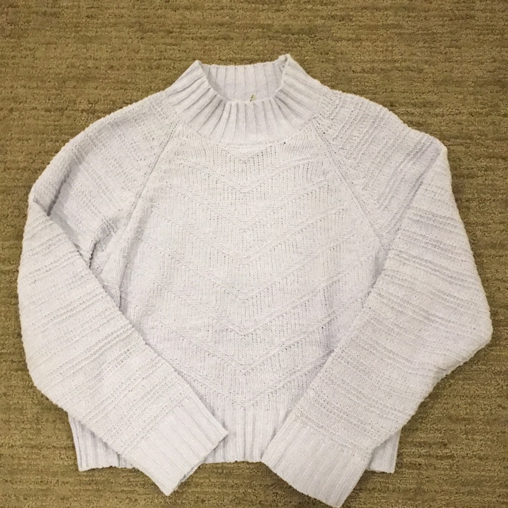 periwinkle sweater